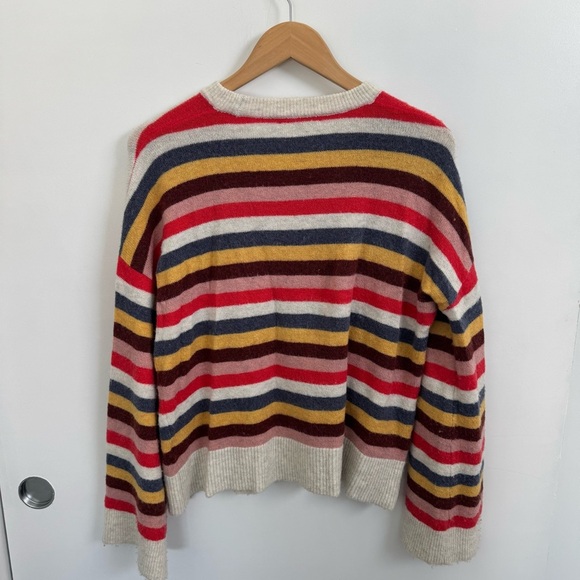 Madewell Cardiff Striped Crewneck Sweater in Coziest Yarn‎ Size Small - Picture 7 of 9
